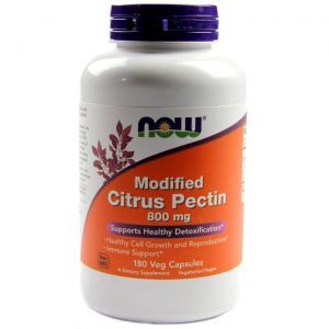 итрусовый пектин, Citrus Pectin, Now Foods, модифицированный, 800 мг, 180 кап