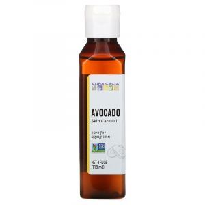 Натуральное успокаивающее масло авокадо, Oil Avocado, Aura Cacia, 118 мл (Default)