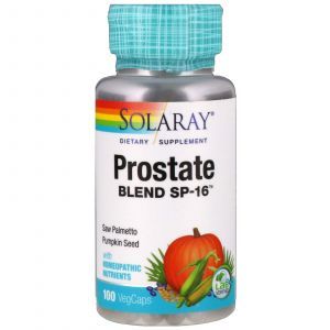 Здоровье простаты, Prostate Blend SP-16, Solaray, 100 капсул (Default)