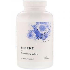 Глюкозамин сульфат, Glucosamine Sulfate, Thorne Research, 180 кап. (Default)