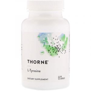Тирозин, L-Tyrosine, Thorne Research, 90 капсул (Default)