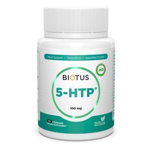 5-HTP (5-гидрокситриптофан), 5-HTP, Biotus, 60 капсул
