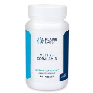 В12 (метилкобаламин), Klaire Labs, 60 таблеток 