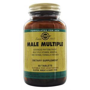 Витамины для мужчин, Male Multiple, Solgar, 60 таблеток (Default)
