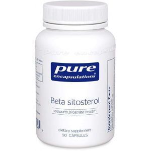 Бета-Ситостерол, Beta-Sitosterol, Pure Encapsulations, для мужчин, для улучшения мочеиспускания и здоровья, 90 капсул