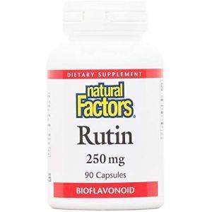 Рутин, Rutin, Natural Factors, 250 мг, 90 капсул (Default)