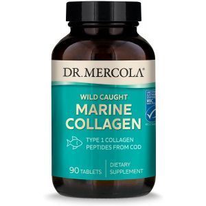 Морской коллаген, Marine Collagen, Dr. Mercola, 90 таблеток
