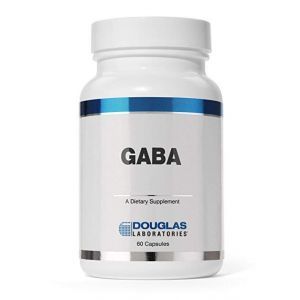 ГАМК (гамма-аминомасляная кислота), Gaba 500 mg, Douglas Laboratories, 60 капсул