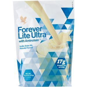 Протеиновый коктейль с аминотеином, Lite Ultra with Aminotein, Forever Living, вкус ванили, 375 г
