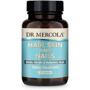 Витамины для волос, кожи и ногтей, Hair, Skin & Nails, Dr. Mercola, 30 капсул
