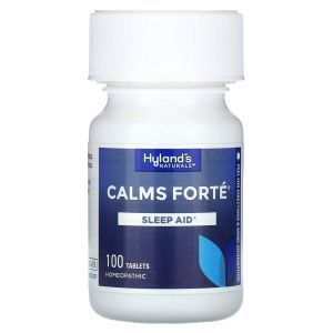 Здоровый сон и анти-стресс, Calms Forte, Hyland's Naturals, растительная смесь, 100 таблеток