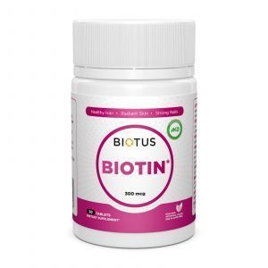Biotină, Biotină, Biotus, 300 mcg, 30 Tablete