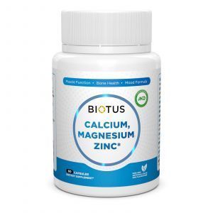 Calciu Magneziu Zinc Vitamina D3 Biotus 60 capsule
