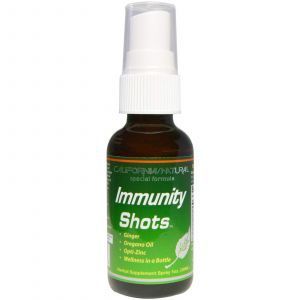 Иммунная поддержка, Immunity Shots Spray, California Natural, 30 мл.