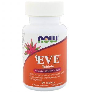 Витамины для женщин Ева, Eve, Women's Multi, Now Foods, 90 табле