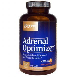 Поддержка надпочечников, Adrenal Optimizer, Jarrow Formulas, 120 таб