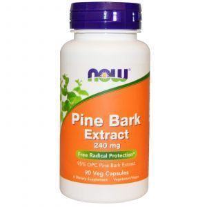 Экстракт сосновой коры, Pine Bark, Now Foods, 240 мг, 90 капсул