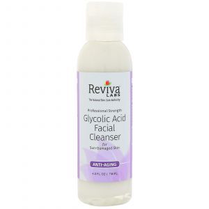 Очищающее средство с гликолевой кислотой, Facial Cleanser, Reviva Labs, 118 мл