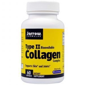 Коллаген комплекс II типа, Type II Collagen, Jarrow Formulas, 500 мг, 60 ка