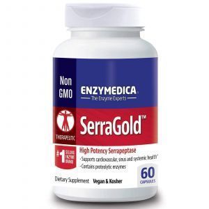 Серрапептаза для сердца, Enzymedica, 60 кап.