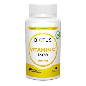Витамин С экстра, Extra C, Biotus, 500 мг, 100 капсул