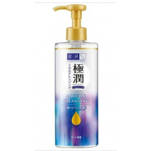 Мицеллярная вода для умывания с гиалуроновой кислотой, Gokujyun Premium Hyaluronic Acid Micelle Cleansing, HadaLabo, 330 мл