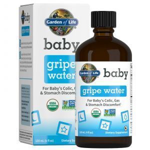 Apa din colici la copii, Baby, Gripe Water, Garden of Life, 120 ml