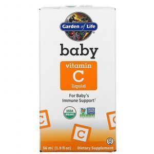 Vitamina C pentru copii, lichid, Bebeluş, Vitamina C lichid, Grădina Vieţii, 56 ml
