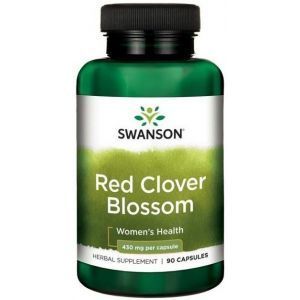 Красный клевер, Red Clover Blossom, Swanson, 430 мг, 90 капсул
