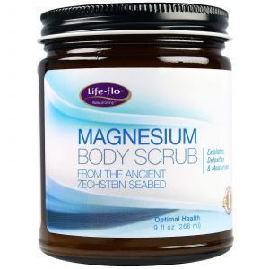 Скраб для тела с магнием, Magnesium Body Scrub, Life Flo Health, 266 мл