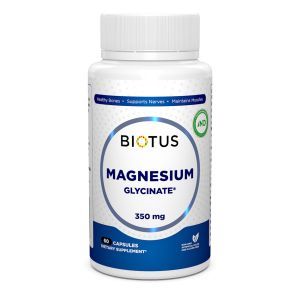 Glicinat de magneziu, Glicinat de magneziu, Biotus, 60 capsule