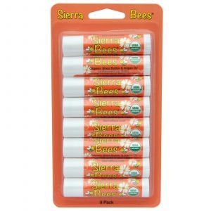 Бальзамы для губ, Sierra Bees, 8 штук (4,25 г)