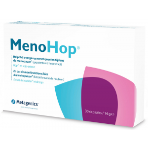 Поддержка при менопаузе, MenoHop, Metagenics, 30 капсул