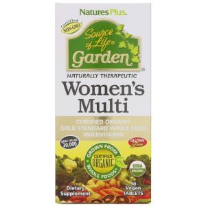 Мультивитамины для женщин, Women's Multi, Nature's Plus, 90 таб.