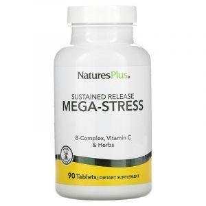 Мега-Стресс, комплекс, Mega-Stress, Nature's Plus, 90 таблеток