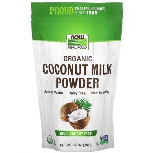Органическое кокосовое молоко, Organic Coconut Milk, Nutricost, порошок, 454 г