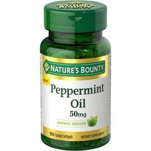 Масло мяты перечной, Peppermint Oil, Nature's Bounty, 50 мг, 90 капсул