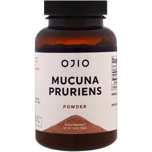 Порошок мукуны жгучей, Mucuna Pruriens Powder, Ojio, 100 г