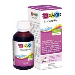 Поддержка иммунитета, сироп для детей, Immuno-Strong, Pediakid, 125 мл