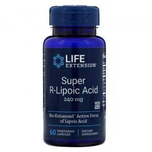 R липоевая кислота, Life Extension, 240 мг, 60 кап.