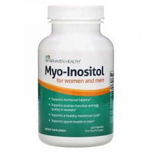 Мио-инозитол, для женщин и мужчин, Fairhaven Health, 120 капсул