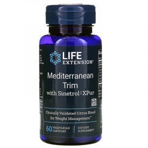 Снижение веса, Mediterranean Trim, Life Extension, 60 капсул