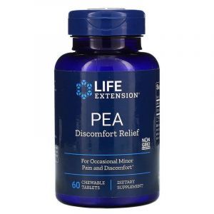 Обезболивающие таблетки, PEA Discomfort Relief, Life Extension, 60 шт.