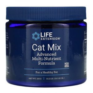 Мульти формула для котов, Cat Mix, Advanced Multi-Nutrient Formula, Life Extension, 100 г 