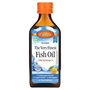 Рыбий жир, Fish Oil, Carlson Labs, норвежский, апельсин, 200 мл