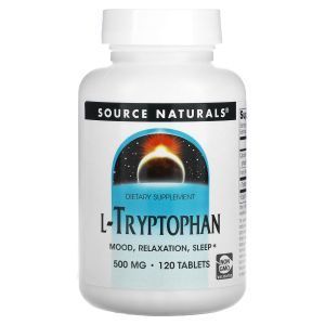  L-триптофан, Source Naturals, 500 мг, 120 капсул (Default)