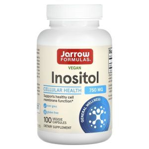 Инозитол, Inositol, Jarrow Formulas, 750 мг, 100 капсул (Default)