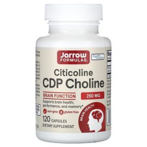 Цитиколин, Citicoline, Jarrow Formulas, 250 мг, 120 капсул (Default)