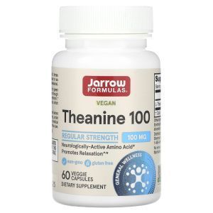 L-Теанин, Jarrow Formulas, 100 мг, 60 капсул