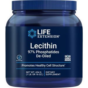  Лецитин, Lecithin, Life Extension, 454 г